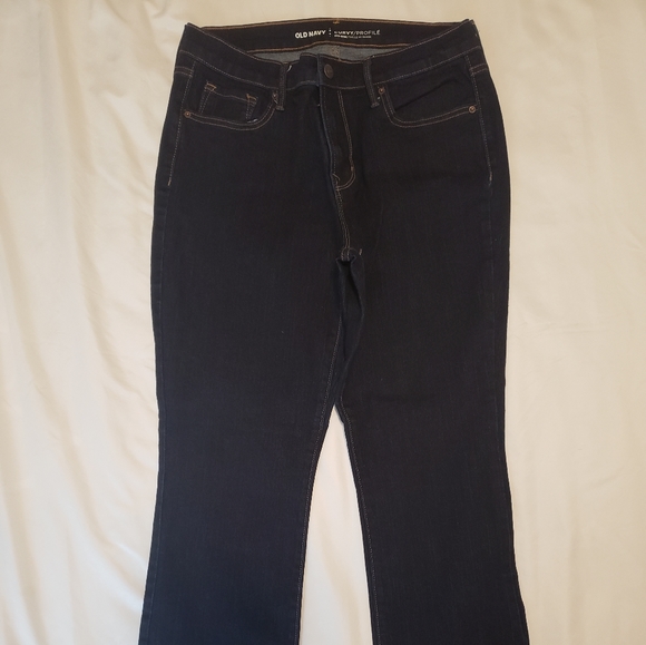 Old Navy Denim - Old Navy Curvy Mid Rise blue jeans.